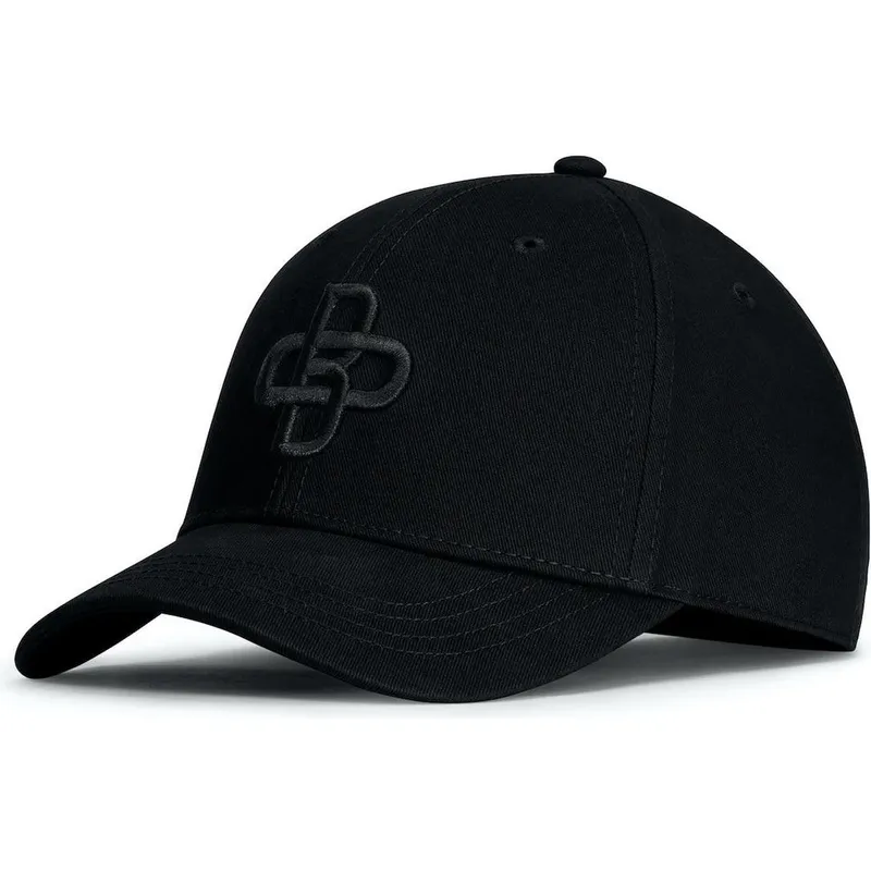 lippikset-kaareva-musta-saadettava-nauha-baseball-peach-oblack