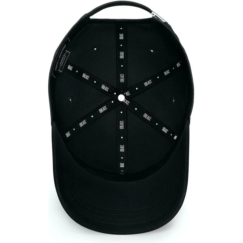 lippikset-kaareva-musta-saadettava-nauha-baseball-peach-oblack