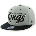 lippikset-littea-harmaa-snapback-letras-los-angeles-kings-nhl-47-brand