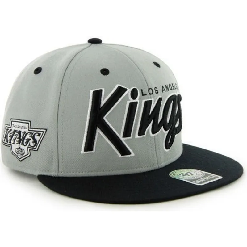 lippikset-littea-harmaa-snapback-letras-los-angeles-kings-nhl-47-brand
