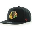 lippikset-littea-musta-snapback-chicago-blackhawks-nhl-47-brand