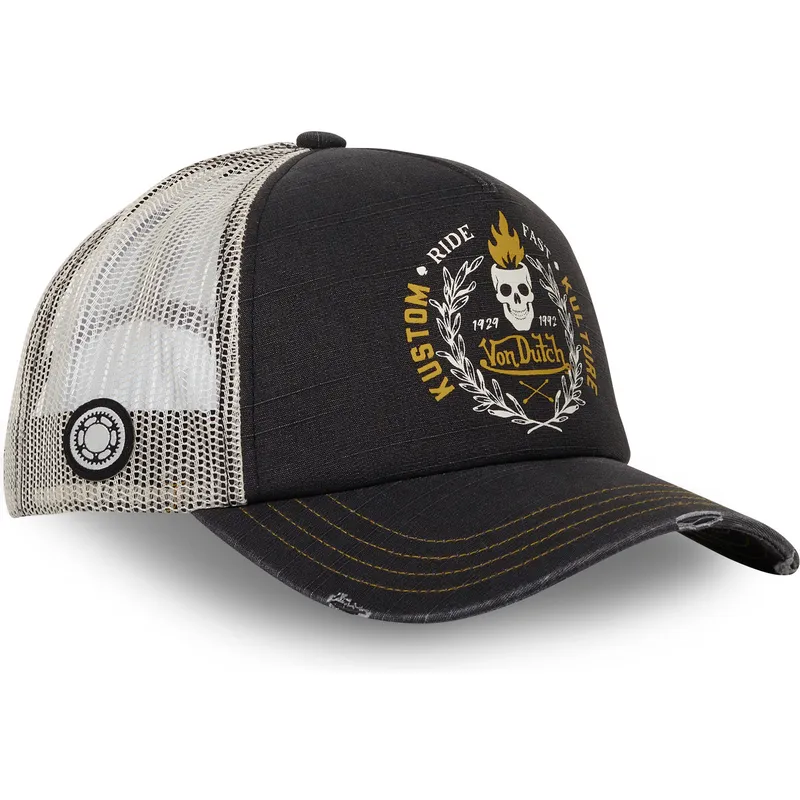 lippikset-kaareva-rekka-musta-snapback-crew13-von-dutch