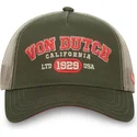 lippikset-kaareva-rekka-vihrea-snapback-col-von-dutch