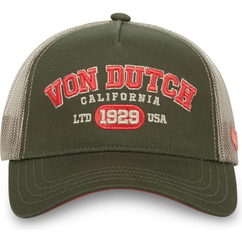 lippikset-kaareva-rekka-vihrea-snapback-col-von-dutch