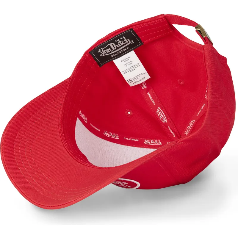 lippikset-kaareva-punainen-saadettava-nauha-lof-c6-von-dutch