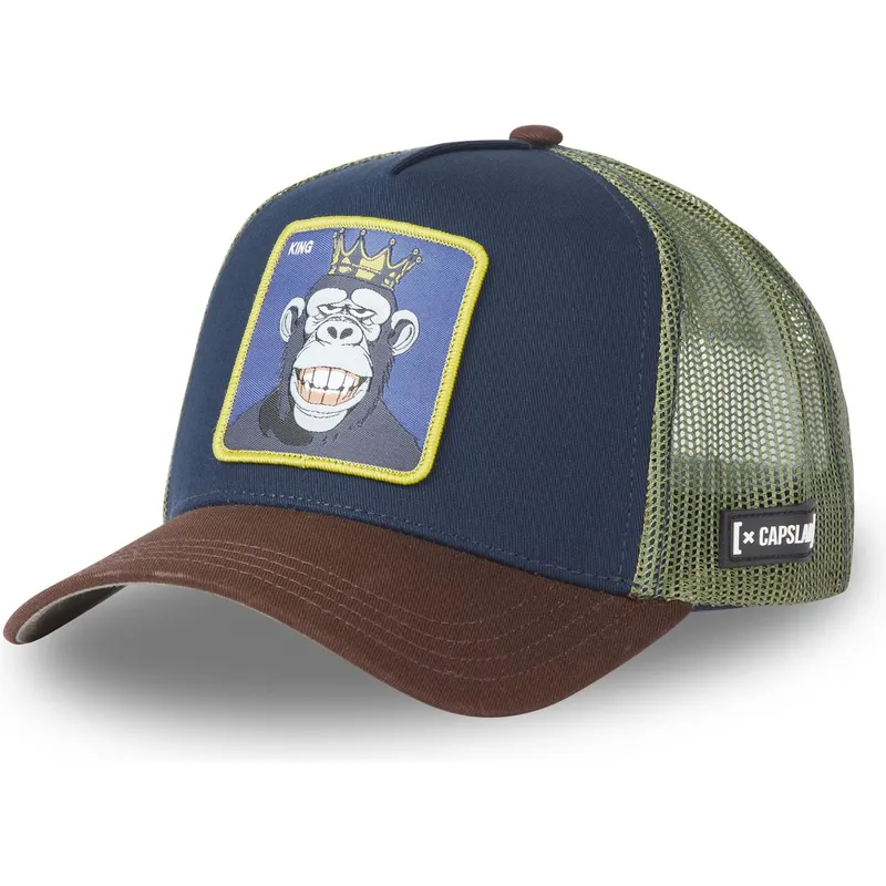 lippikset-kaareva-rekka-monivarinen-snapback-king-gor9-apinabisnes-capslab