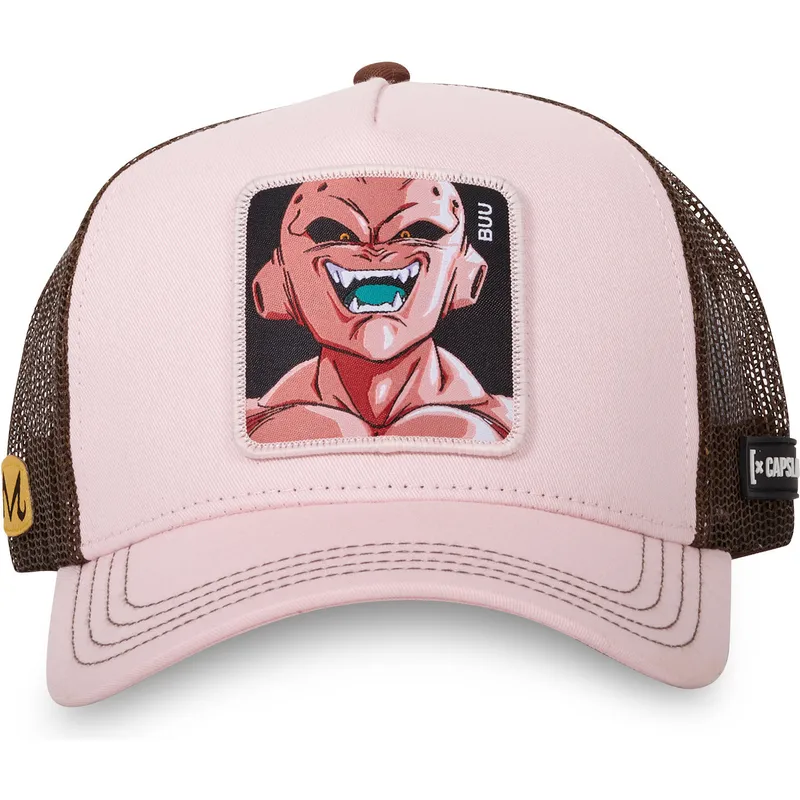lippikset-kaareva-rekka-vaaleanpunainen-snapback-ct-kid-buu-dragon-ball-capslab