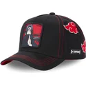 lippikset-kaareva-musta-snapback-lapsille-kidaka2-itachi-uchiha-naruto-capslab