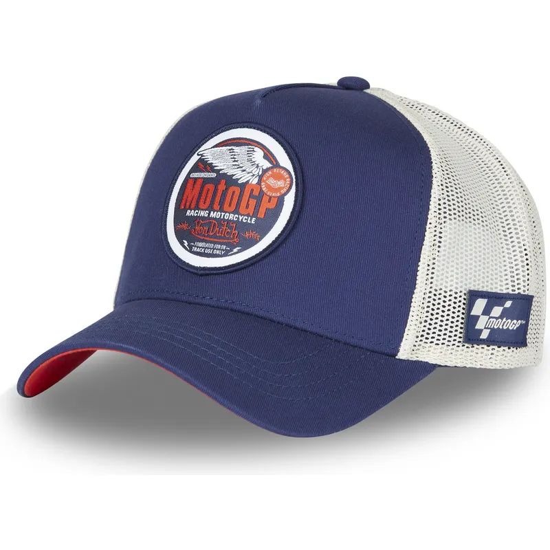 lippikset-kaareva-rekka-sininen-snapback-moto-gp1-von-dutch