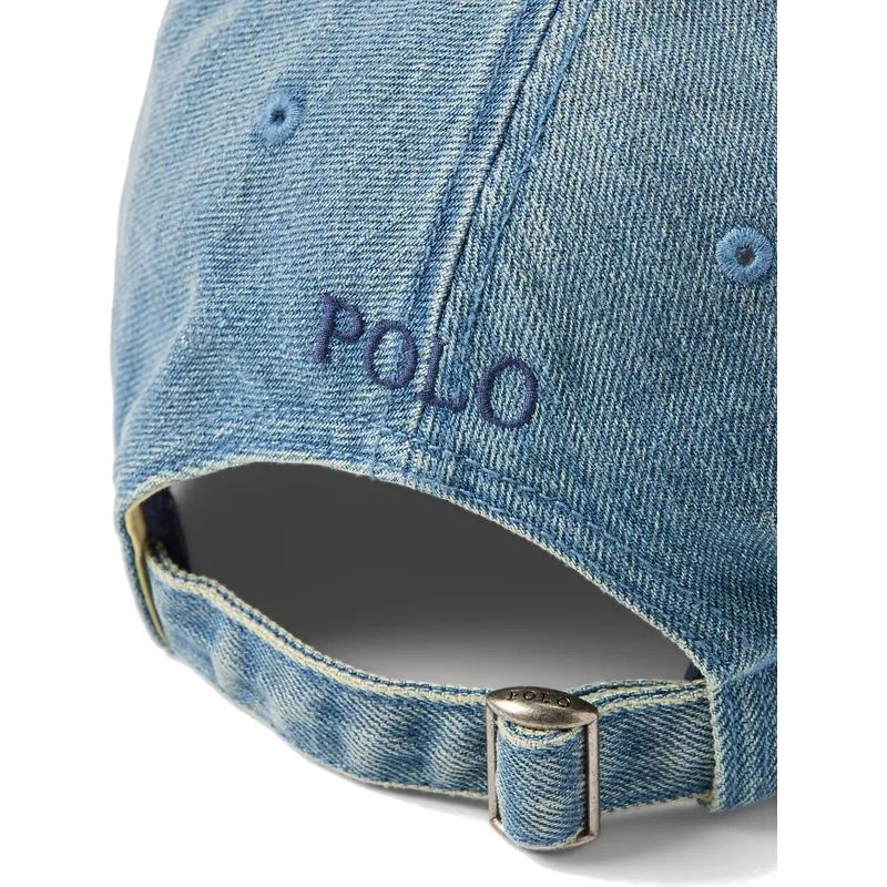 lippikset-kaareva-sininen-saadettava-nauha-classic-sport-denim-polo-ralph-lauren