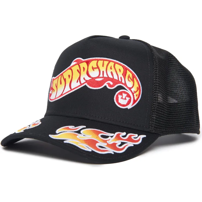 lippikset-kaareva-rekka-musta-snapback-hot-headz-supercharged-the-farm-goorin-bros