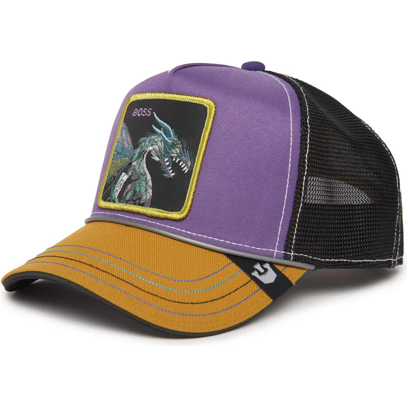 lippikset-kaareva-rekka-violetti-snapback-boss-hammer-and-spike-insert-coin-vol2-the-farm-goorin-bros