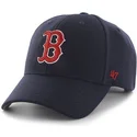 lippikset-kaareva-laivastonsininen-saadettava-nauha-boston-red-sox-mlb-47-brand