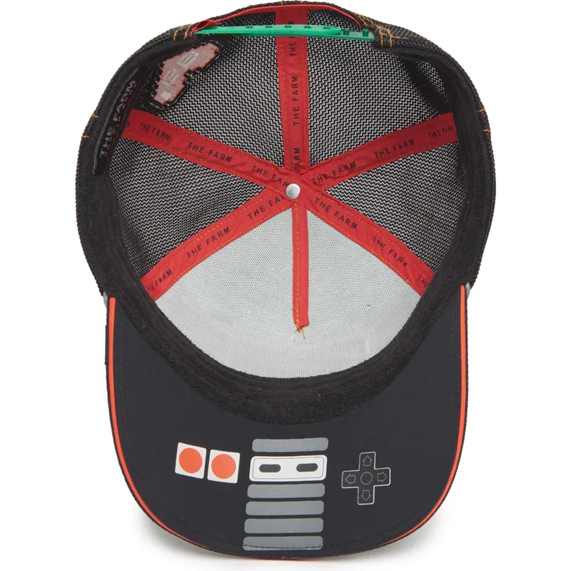 lippikset-kaareva-rekka-vihrea-snapback-trouble-32-in-twenty-insert-coin-vol2-the-farm-goorin-bros