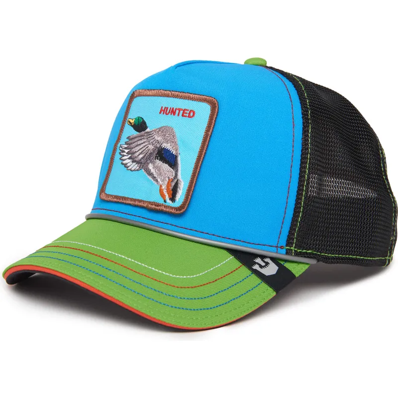 lippikset-kaareva-rekka-sininen-snapback-hunted-get-the-zapper-insert-coin-vol2-the-farm-goorin-bros