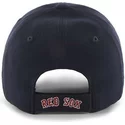 47-brand-curved-brim-red-logoboston-red-sox-mlb-clean-up-navy-blue-cap