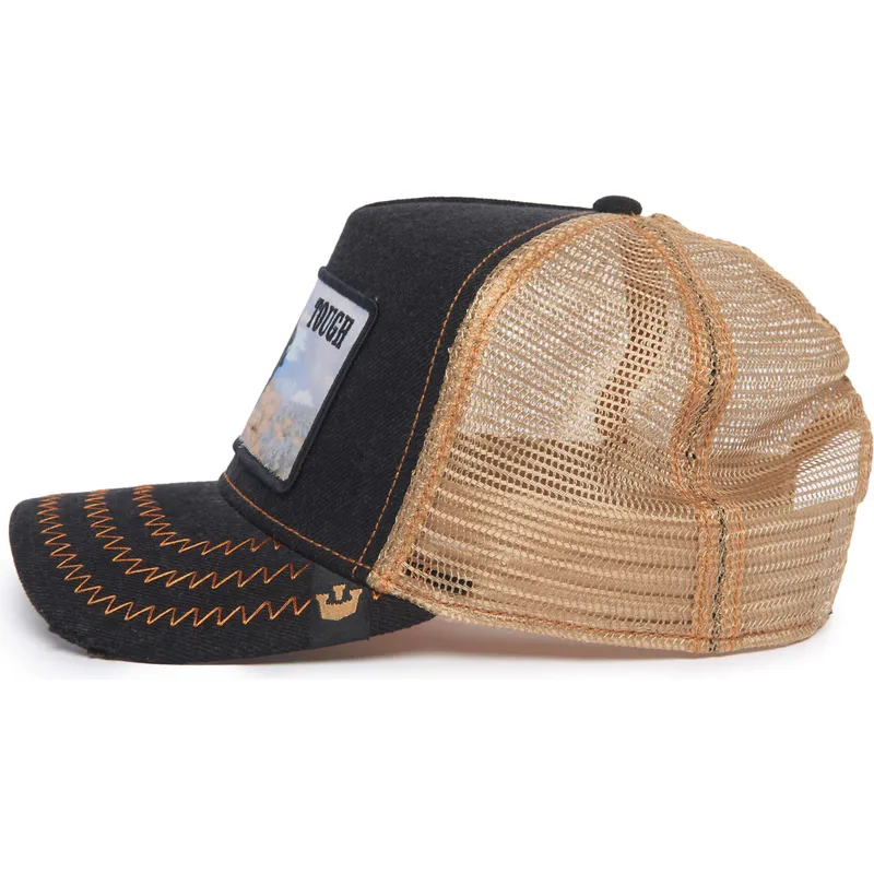 lippikset-kaareva-rekka-musta-snapback-tough-model-no-70u9h-rodeo-the-farm-goorin-bros
