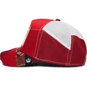 lippikset-kaareva-rekka-punainen-snapback-cock-courage-farmigami-the-farm-goorin-bros