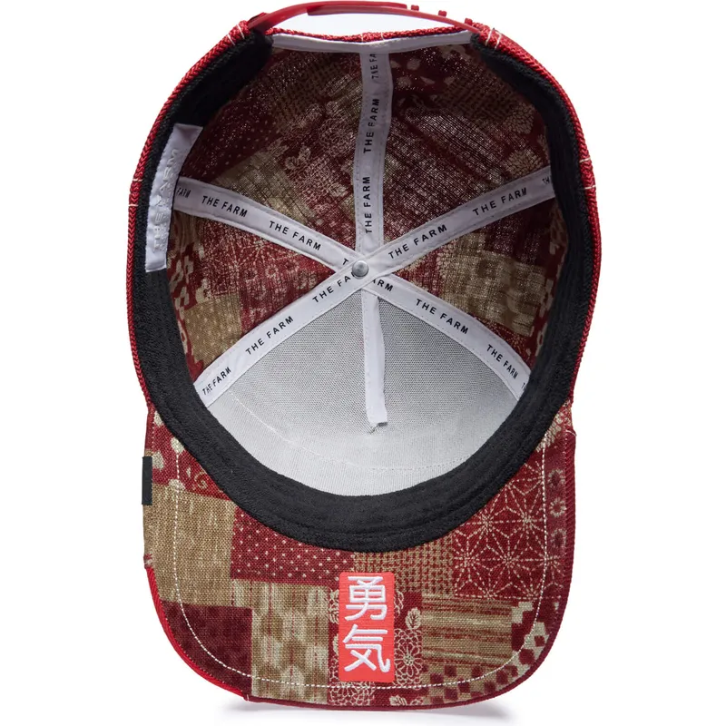 lippikset-kaareva-rekka-punainen-snapback-cock-courage-farmigami-the-farm-goorin-bros