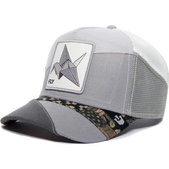lippikset-kaareva-rekka-harmaa-snapback-fly-loyal-farmigami-the-farm-goorin-bros