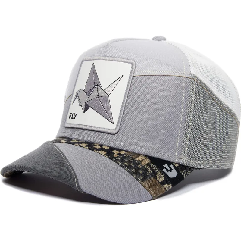 lippikset-kaareva-rekka-harmaa-snapback-fly-loyal-farmigami-the-farm-goorin-bros lippikset-kaareva-rekka-harmaa-snapback-fly-loyal-farmigami-the-farm-goorin-bros