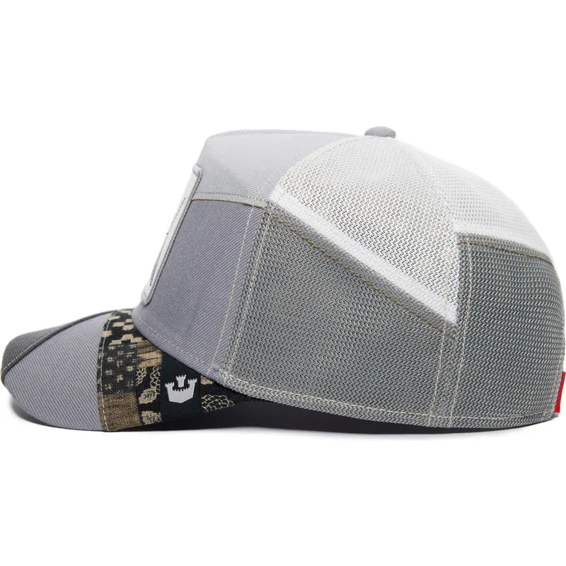 lippikset-kaareva-rekka-harmaa-snapback-fly-loyal-farmigami-the-farm-goorin-bros lippikset-kaareva-rekka-harmaa-snapback-fly-loyal-farmigami-the-farm-goorin-bros