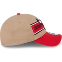 lippikset-kaareva-ruskea-saadettava-nauha-9twenty-draft-2024-chicago-bulls-nba-new-era
