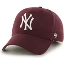 lippikset-kaareva-punainen-saadettava-nauha-new-york-yankees-mlb-47-brand