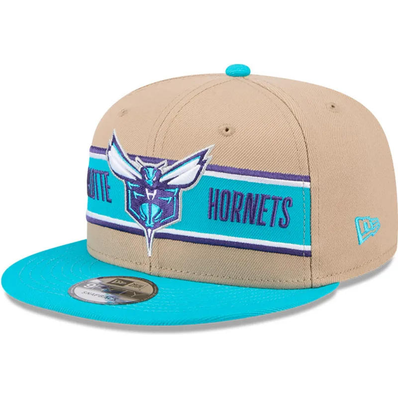 lippikset-littea-ruskea-snapback-9fifty-draft-2024-charlotte-hornets-nba-new-era