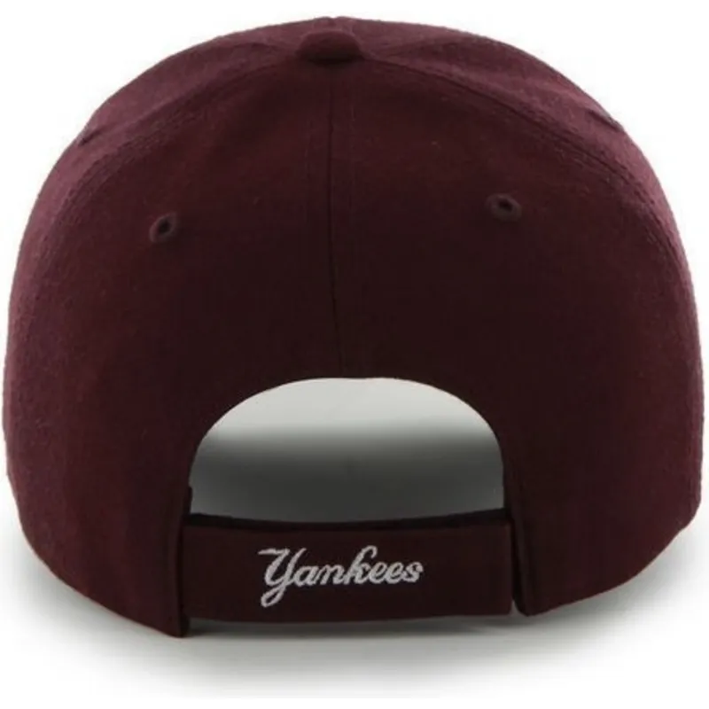 lippikset-kaareva-punainen-saadettava-nauha-new-york-yankees-mlb-47-brand