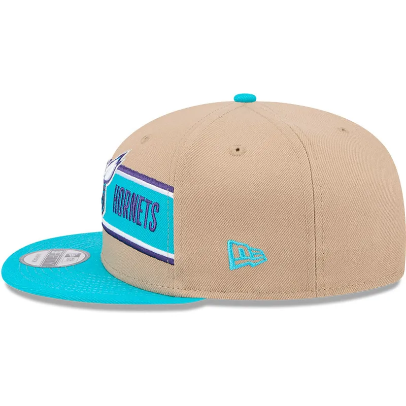lippikset-littea-ruskea-snapback-9fifty-draft-2024-charlotte-hornets-nba-new-era