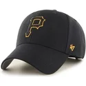 cap-kaareva-black-adjustable-strap-pittsburgh-pirates-mlb-47-brand