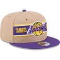 lippikset-littea-ruskea-snapback-9fifty-draft-2024-los-angeles-lakers-nba-new-era