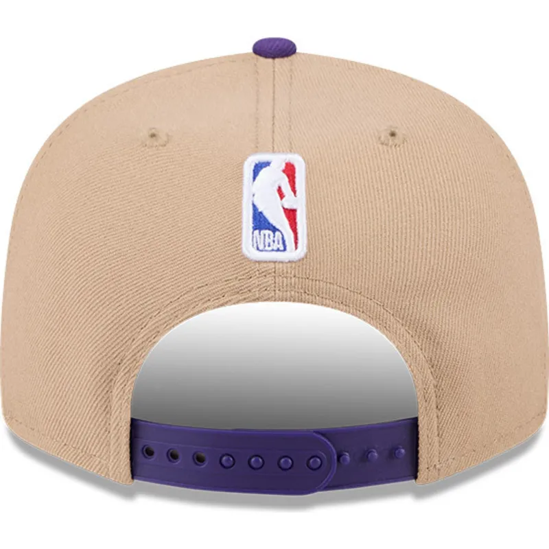 lippikset-littea-ruskea-snapback-9fifty-draft-2024-los-angeles-lakers-nba-new-era