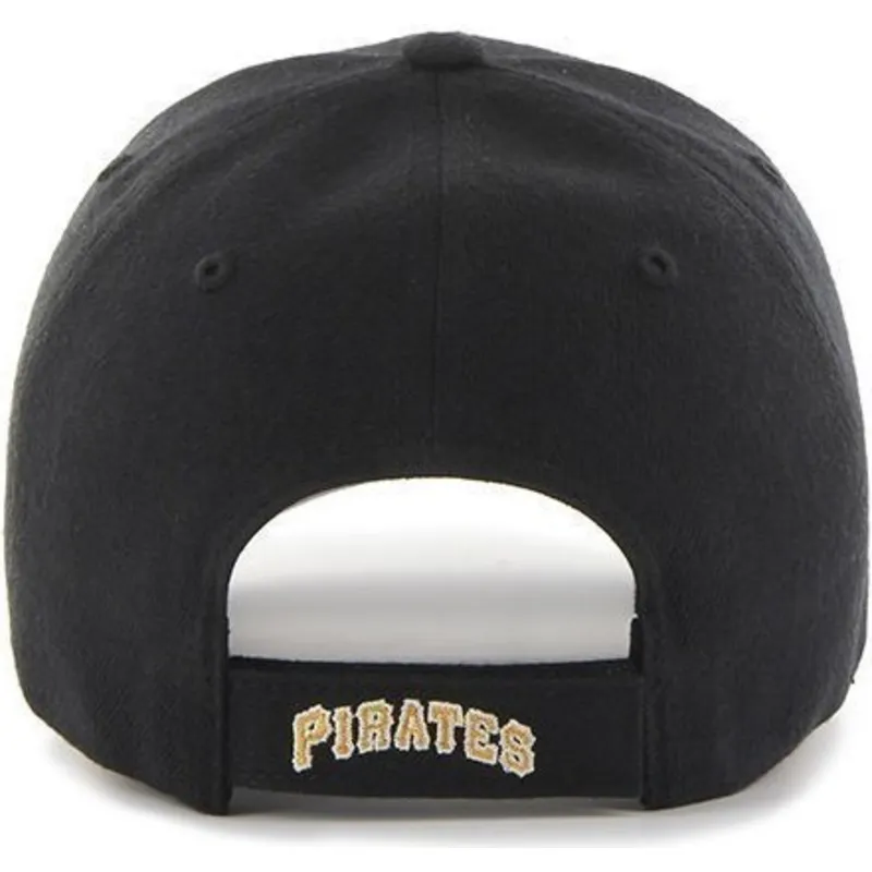 cap-kaareva-black-adjustable-strap-pittsburgh-pirates-mlb-47-brand cap-kaareva-black-adjustable-strap-pittsburgh-pirates-mlb-47-brand