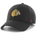 lippikset-kaareva-musta-saadettava-nauha-chicago-blackhawks-nhl-47-brand