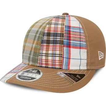Lippikset kaareva ruskea säädettävä nauha 9FIFTY Retro Crown Relaxed Heritage Fit New Era