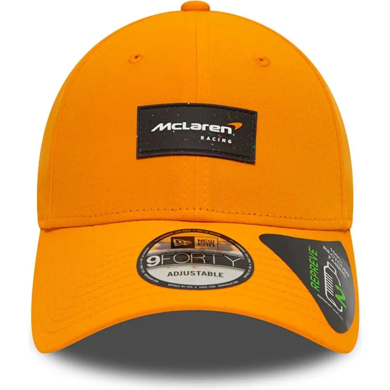 lippikset-kaareva-oranssi-snapback-9forty-repreve-mclaren-racing-formula-1-new-era