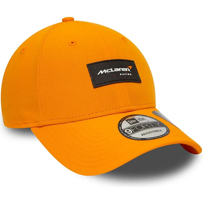 lippikset-kaareva-oranssi-snapback-9forty-repreve-mclaren-racing-formula-1-new-era