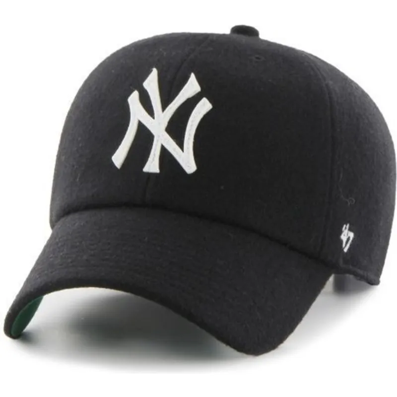 lippikset-kaareva-musta-saadettava-nauha-cinta-piel-new-york-yankees-mlb-47-brand
