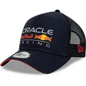 lippikset-kaareva-rekka-laivastonsininen-snapback-a-frame-essential-red-bull-racing-formula-1-new-era
