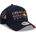 lippikset-kaareva-rekka-laivastonsininen-snapback-a-frame-essential-red-bull-racing-formula-1-new-era