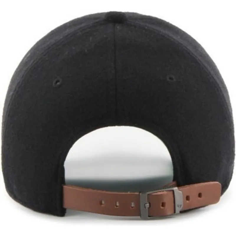lippikset-kaareva-musta-saadettava-nauha-cinta-piel-new-york-yankees-mlb-47-brand
