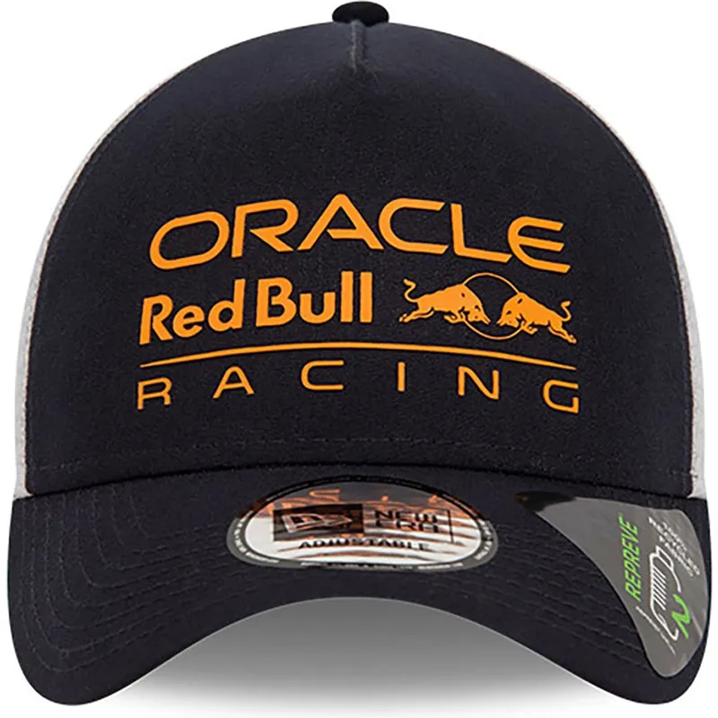 lippikset-kaareva-rekka-laivastonsininen-snapback-e-frame-repreve-red-bull-racing-formula-1-new-era lippikset-kaareva-rekka-laivastonsininen-snapback-e-frame-repreve-red-bull-racing-formula-1-new-era