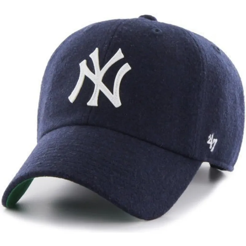 lippikset-kaareva-laivastonsininen-saadettava-nauha-cinta-piel-new-york-yankees-mlb-47-brand lippikset-kaareva-laivastonsininen-saadettava-nauha-cinta-piel-new-york-yankees-mlb-47-brand
