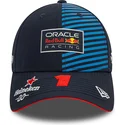 lippikset-kaareva-laivastonsininen-snapback-max-verstappen-9forty-red-bull-racing-formula-1-new-era