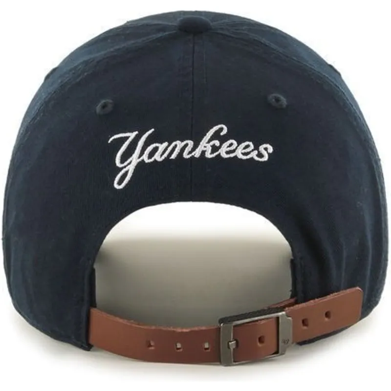 lippikset-kaareva-laivastonsininen-saadettava-nauha-new-york-yankees-mlb-47-brand lippikset-kaareva-laivastonsininen-saadettava-nauha-new-york-yankees-mlb-47-brand