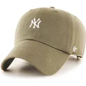 lippikset-kaareva-ruskea-saadettava-nauha-new-york-yankees-mlb-47-brand