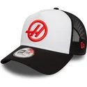 lippikset-kaareva-rekka-musta-snapback-e-frame-haas-f1-team-formula-1-new-era