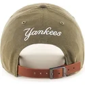 lippikset-kaareva-ruskea-saadettava-nauha-new-york-yankees-mlb-47-brand